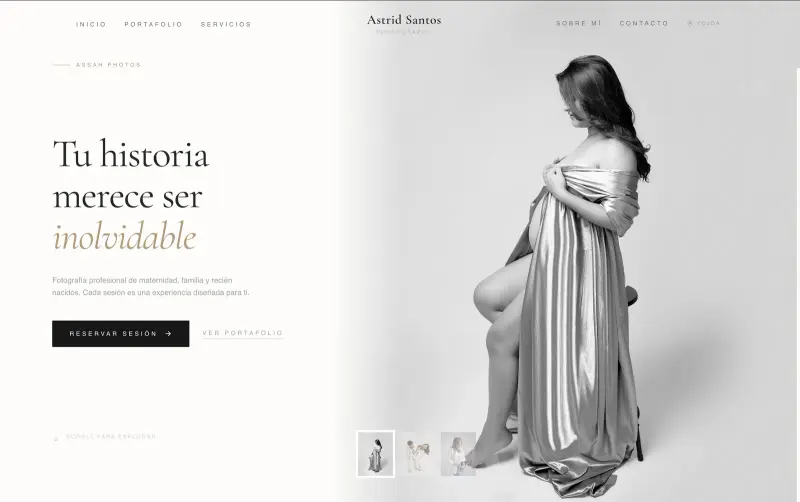Proyecto: Assah Photography