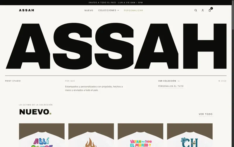Proyecto: Assah Shop